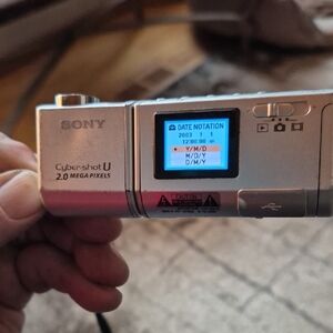 Sony Silver Cyber-shot U Digital Camera